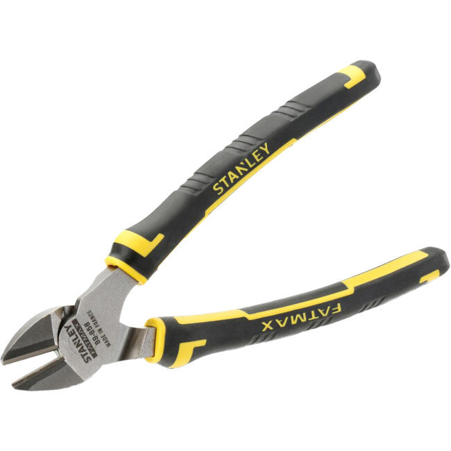 STANLEY 89-858 Diagonal Cutting Plier  Secure Grip Grooving 150mm Made in France