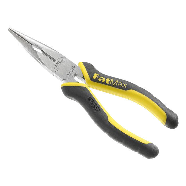 STANLEY FATMAX 89-870 Long Nose Plier Secure Grip Handle 200mm Made in France