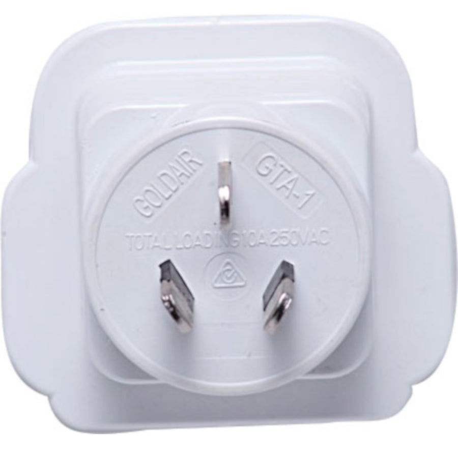 Powertran Reverse International Travel Adapter EU US and Japan to Australia NZ