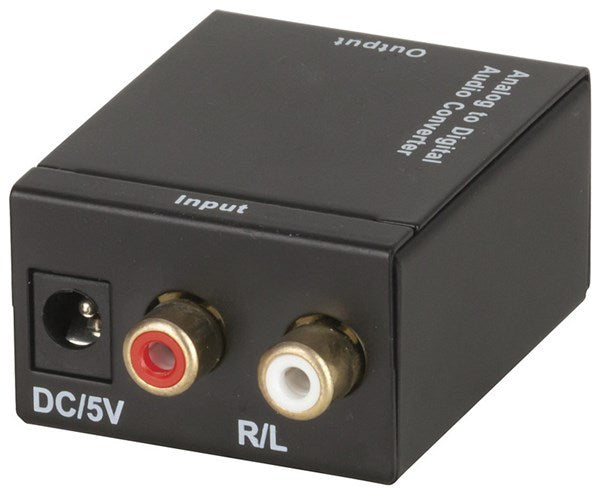 Digitech Analogue to Digital Audio Converter Toslink Coaxial Output RCA Stereo