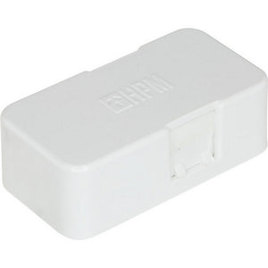 HPM 30Amp Miniature Junction Box includes 4x Screw Terminals White