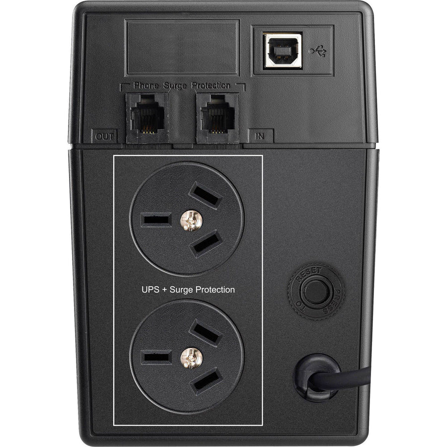 Powershield PSD650 Defender 650VA 390W Stylish Line Interactive UPS with AVR