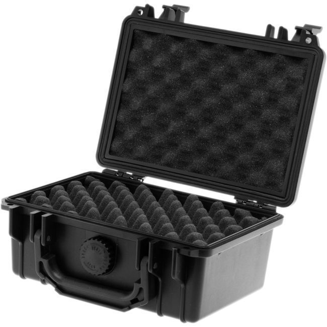 Gearsafe GS007B Waterproof IPX7 Protective Case with Foam  210x167x90mm Black