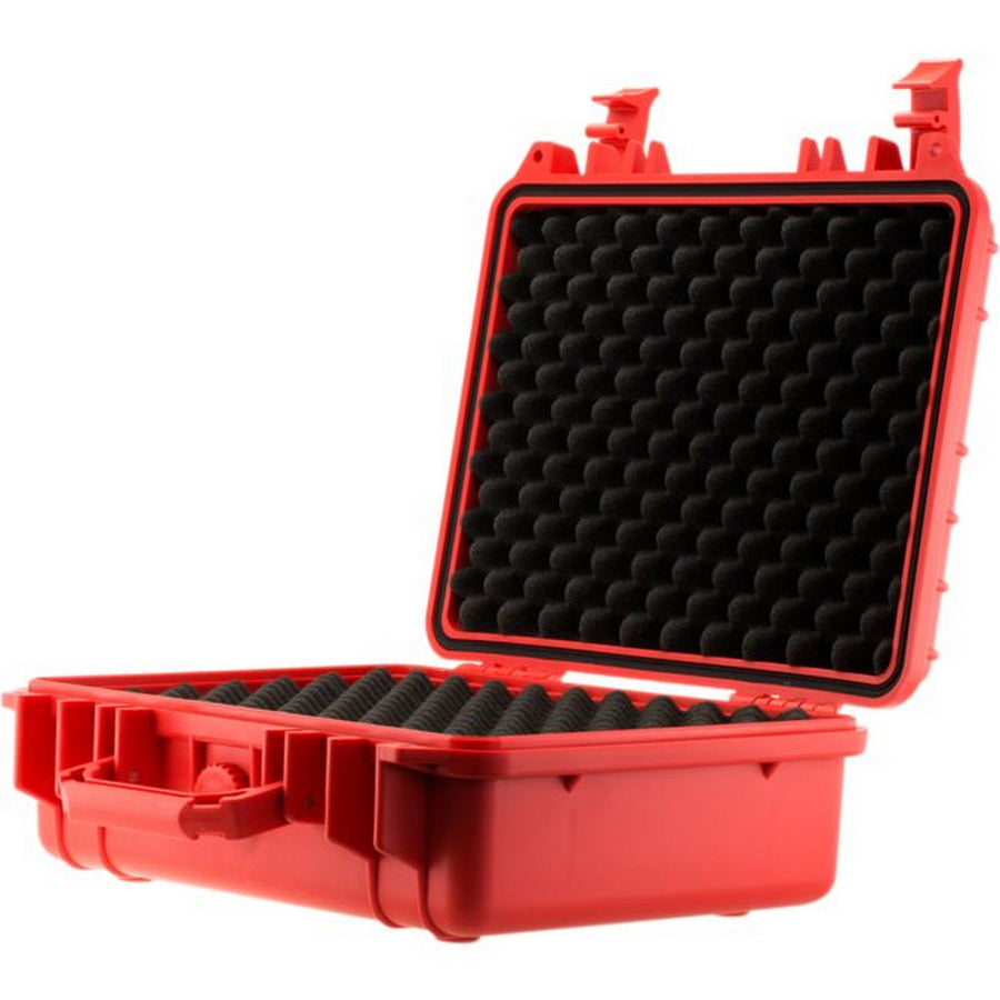 Gearsafe GS012R Waterproof IPX7 Protective Case with Foam 330x280x120mm Red