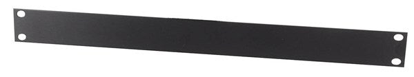 ALuminium 44mm 1U Rack Cabinet Panel Black Finish