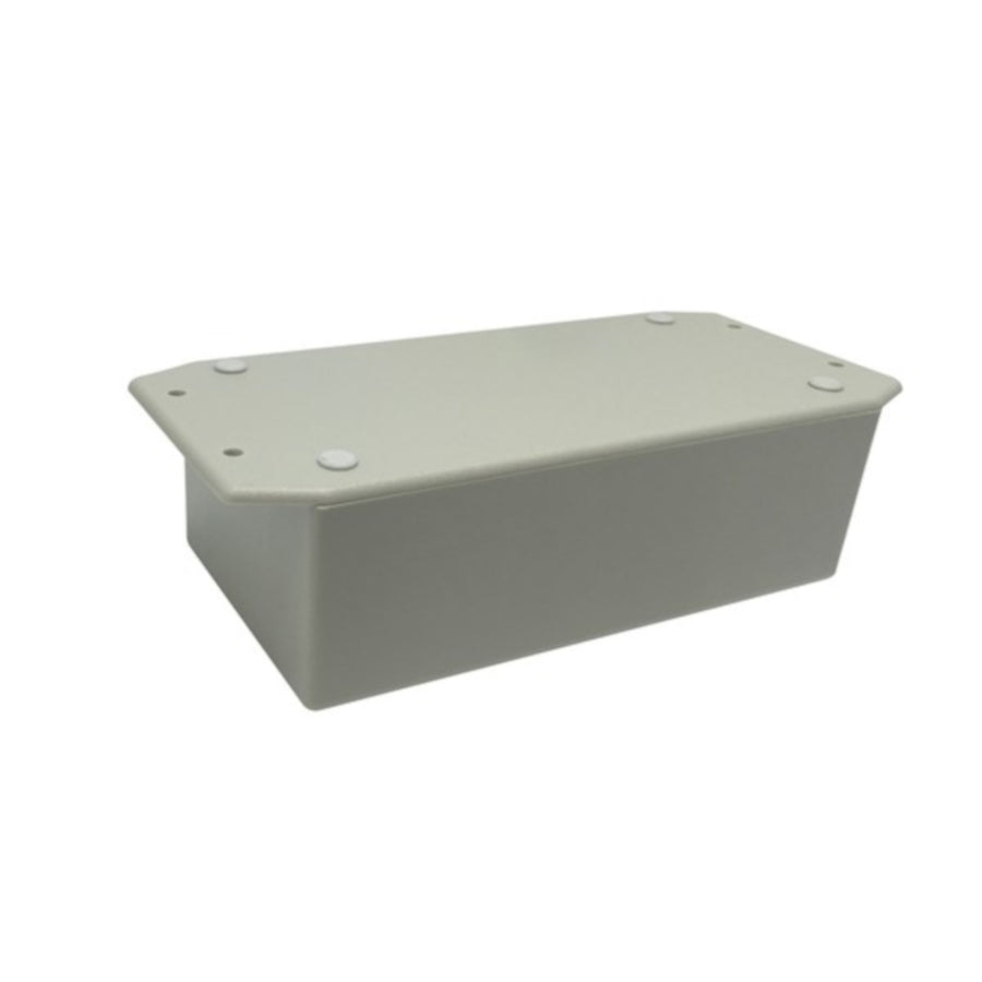 Jiffy Box Grey colour - 130 x 67 x 44mm - Bulkhead -  Mounting UB3