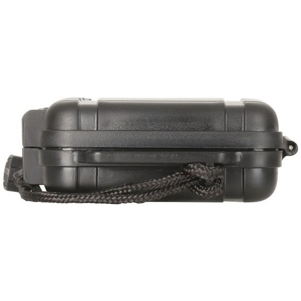 Black Waterproof ABS Plastic Case 182 x 120 x 42mm Including Smartphones