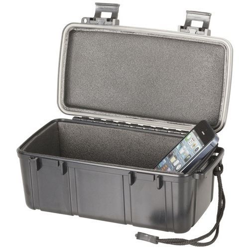 Case ABS BLK IPx8 210x120x90MM Suits For Smartphones Radios Wallets Delicate Electronic Devices