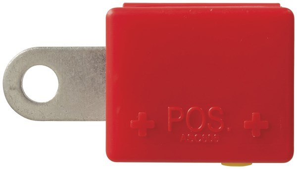 4 Electronic Devices Screw Down Bracket Multi-Connect Battery Terminal Red