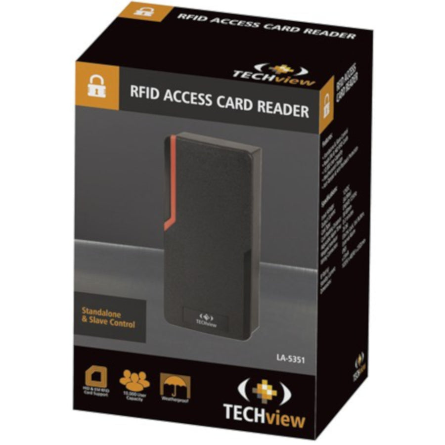 TechView RFID Access Card Reader Standalone and Slave Control