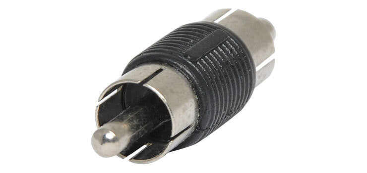 RCA Plug To RCA Plug Adapter Audio visual
