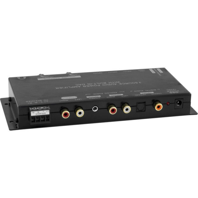 Pro.2 Audio Power Amplifier 3 Source with Built-in Digital to Analog Converter