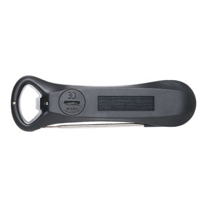 Spike Probe Waterproof Design Backlit Function Thermometer with Bottle Opener