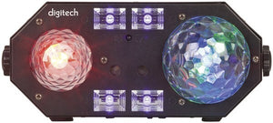 Digitech 5-In-1 Magic Ball Waterwave Red Green Laser UV and Strobe Party Light
