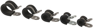 8mm 10 Pack Extra Cover Plates Stainless Steel P Wiring Pipe or Hose Clamp