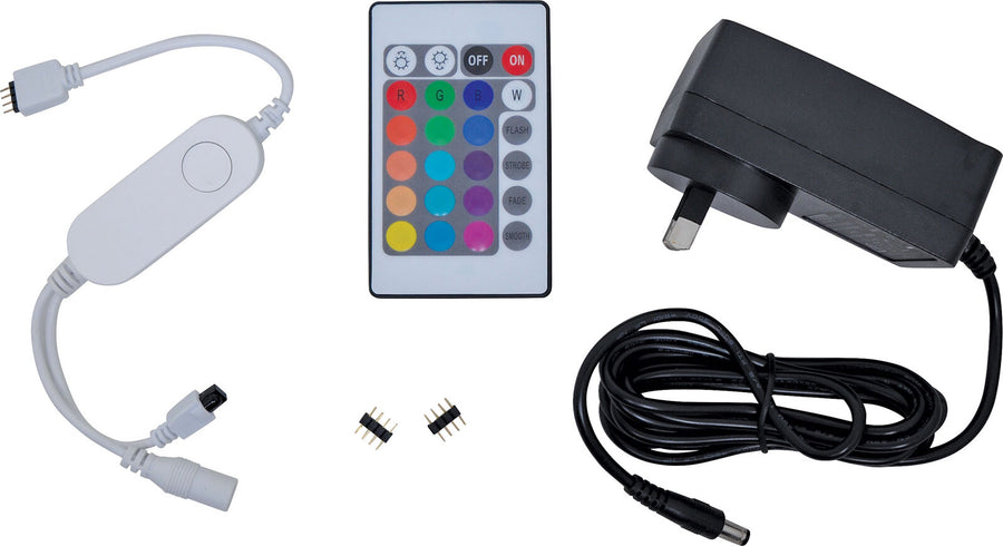 RGB Wi-Fi Controlled Adhesive LED Strip Lighting Kit