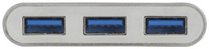 NEXTECH USB 3.0 Type Port Hub Connector New Mac and PC with 2.0 Micro B Socket