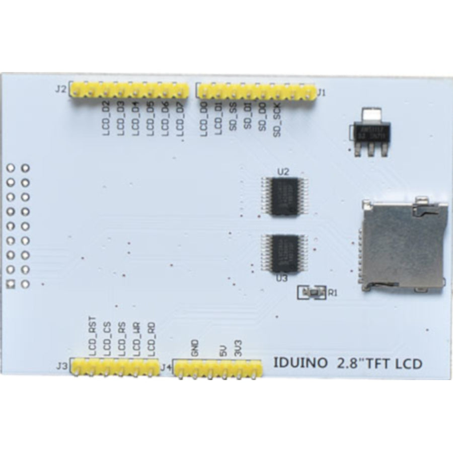 SV 2.8" TFT Touch Shield for Arduino with Resistive Touch Screen