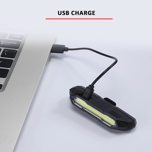 Sansai USB Rechargeable 5modes Dual color Red & White Bicycle Tail light