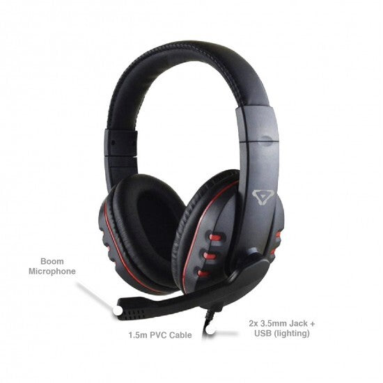 Laser PC Gaming Combo RGB Full Size LED Keyboard Mouse Headset Mouse Pad Bundle