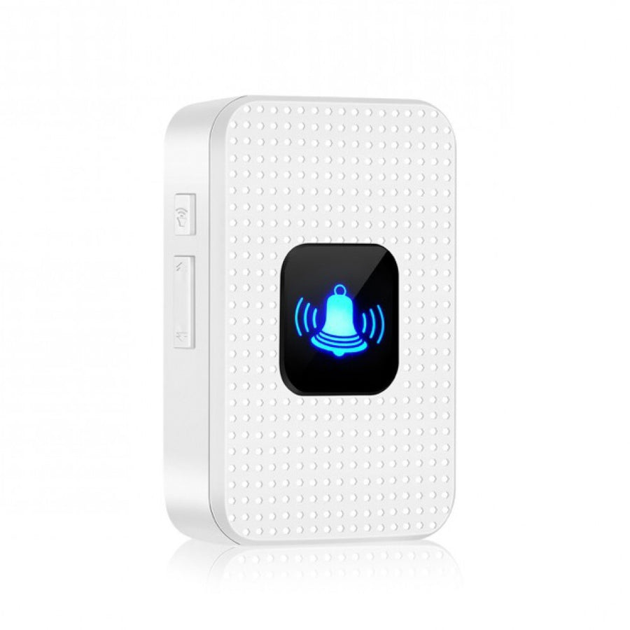 Laser Doorbell White Smart Full HD Video Two Way Talk with Chime Wi-Fi 2.4GHz