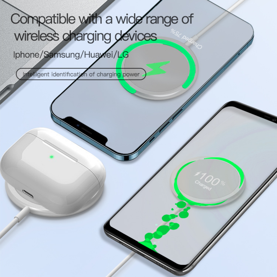 Laser Chargecore 20W Magnetic Wireless Charging Pad Power Adaptor Included USN-C