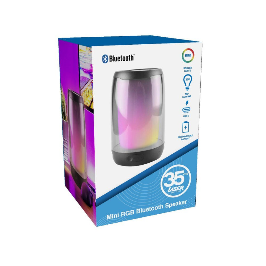Laser Pluse Wireless Mini Bluethoth Speaker 5W with RGB Light