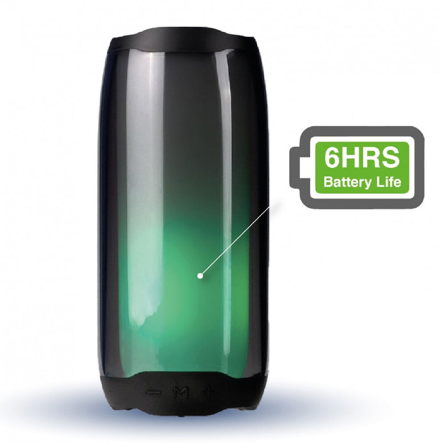 Laser Pluse Bluetooth Speaker 8W Wireless and RGB Light