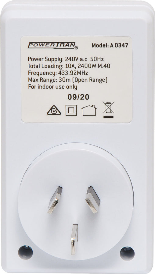 Powertran Extra Mains Operated Switch For A0346