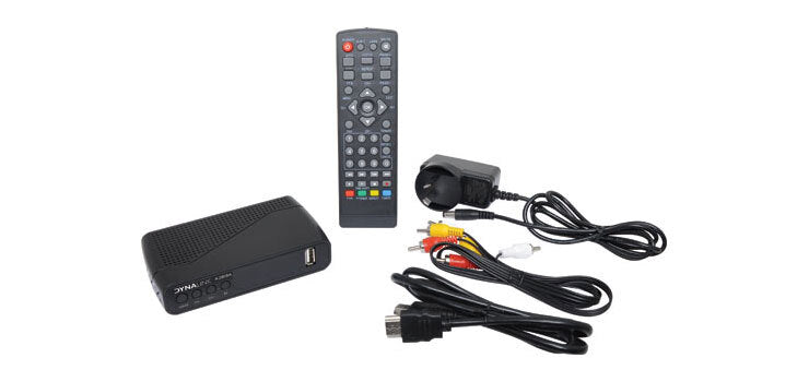 Dynalink HD Digital Terrestrial 12V Set Top Box Hdmi 240V Cable Included