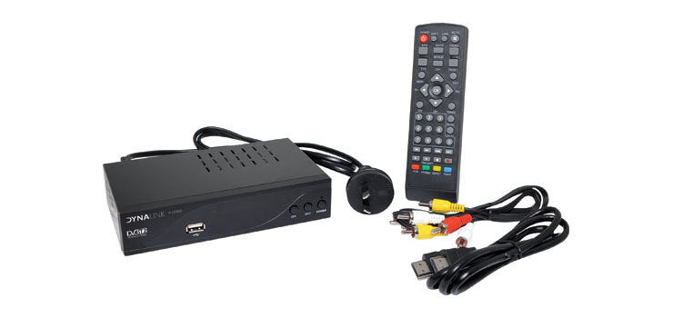 Dynalink HD Digital Terrestrial Set Top Box with PVR Function Fully DVB-T compliant