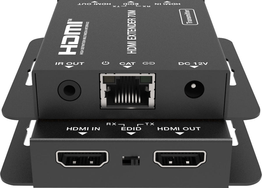 Dynalink HDMI and Infra-Red Cat5e-6 Extender UTP Balun with Loop Out Display
