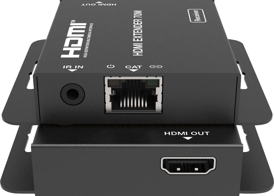 Dynalink HDMI and Infra-Red Cat5e-6 Extender UTP Balun with Loop Out Display