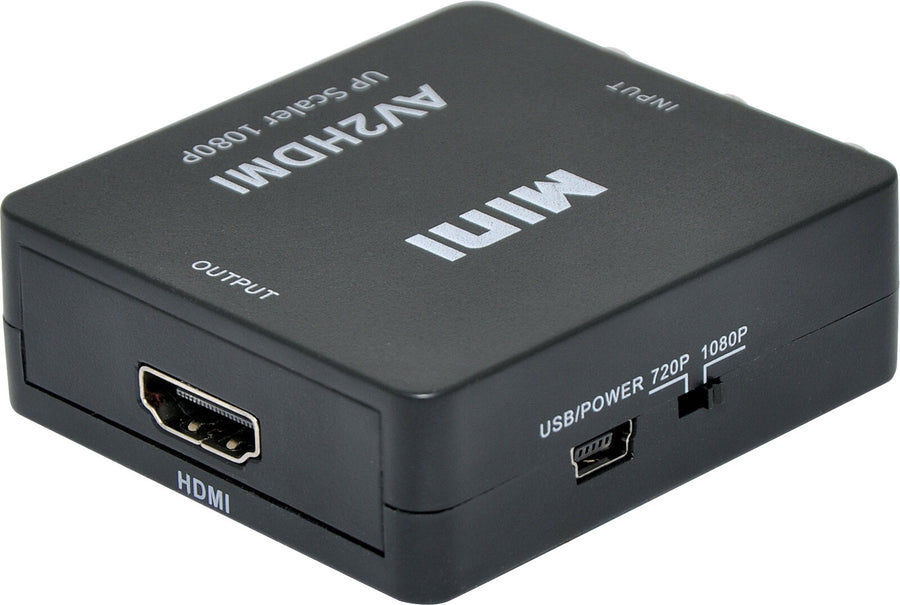 Composite AV To HDMI Upscale Converter
