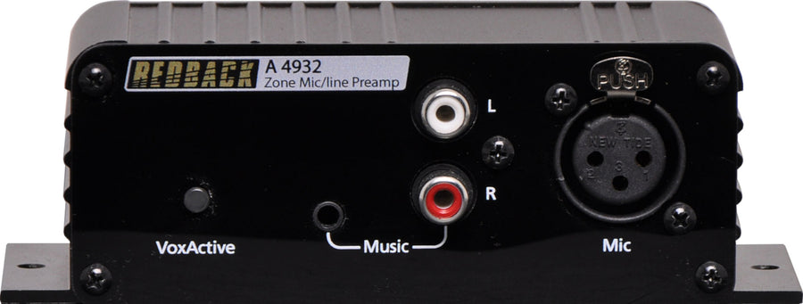 Redback Balanced Microphone Line Pre Amplifier