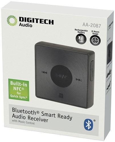 Digitech Bluetooth Audio 4.0 Receiver with NFC and Music Control Apt-x support