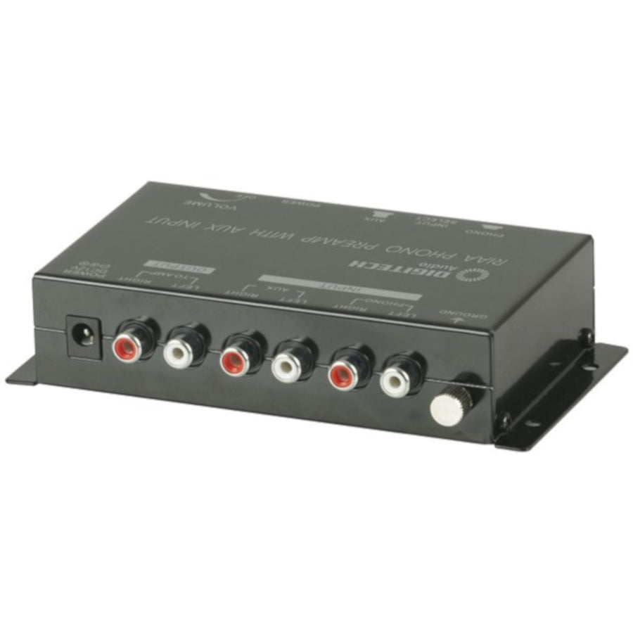 Digitech 12VDC 500mA 20 Hz to 20KHz Screw Mount Holes Phono Stereo Preamplifier