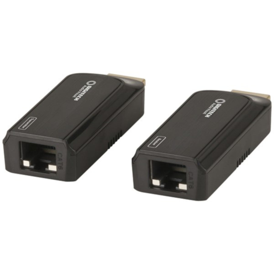 DIGITECH Mini HDMI 50m 1080p Cat5e 6 Extender 5VDC power with USB Micro B power cable