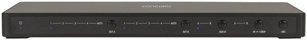 Concord 4x2 4K HDMI Matrix Splitter Remote Control Switcher Converter Type