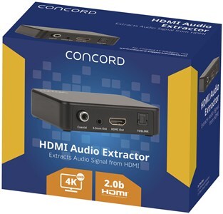 HDMI Audio Digital Extractor 3.5mm Output DTS HD, Dolby TrueHD 2 Year Warranty