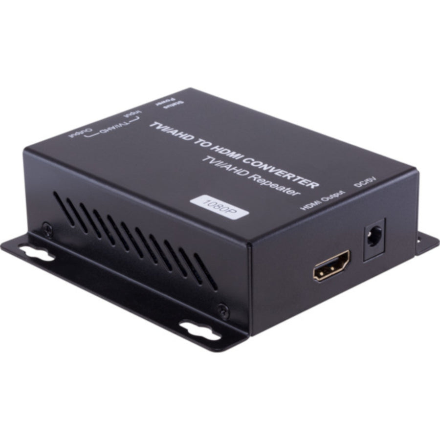 DOSS 5MP TVI AHD to HDMI Converter with 1 Looping Output and Mounting Ears