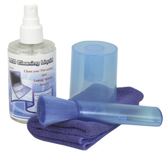 LCD Screen Cleaning Kit with Elastic Anti-Static Brush Drip-Free Cleaning Solution