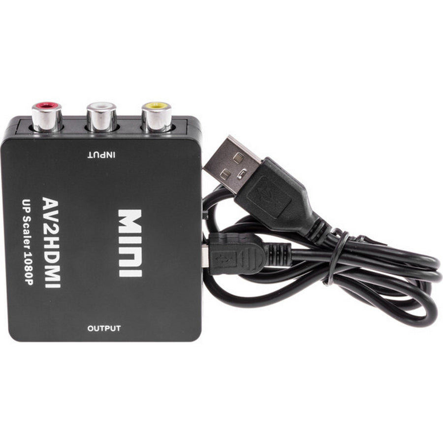 Pro.2 Mini Composite To HDMI AV2HDMI Converter 1080p Upscaler