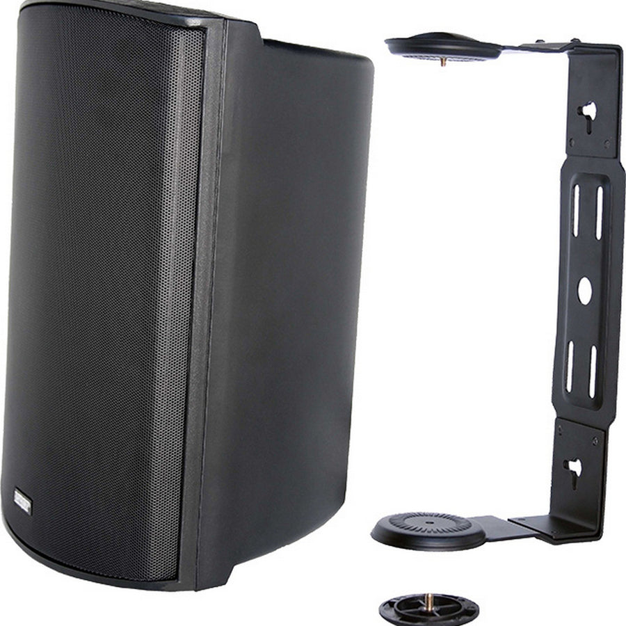 Earthquake 5.25inch 20-125Watts Indoor Outdoor Wall Speakers Pair Black