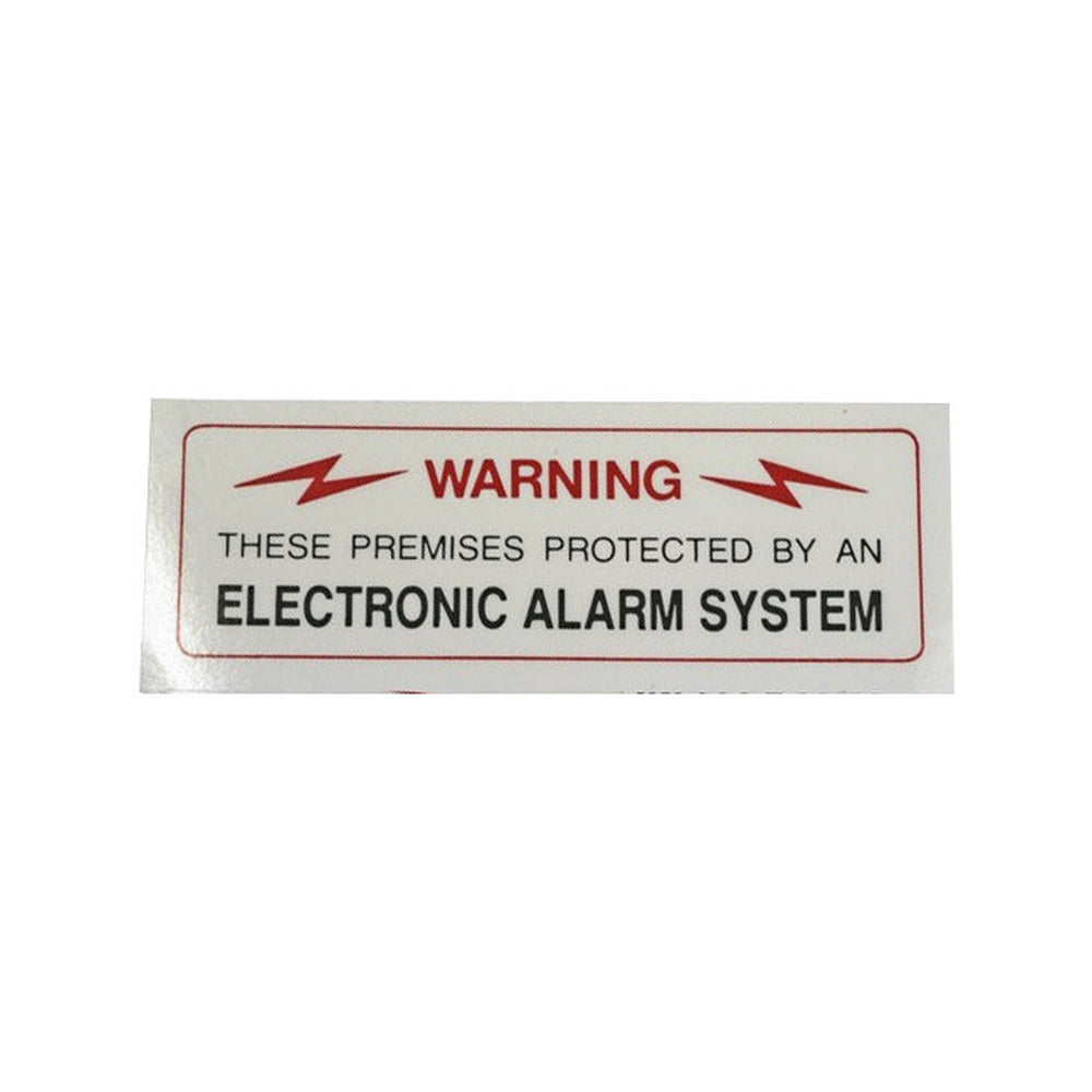 NESS Window Electronic Alarm Security Warning Sticker Each – Bourne ...
