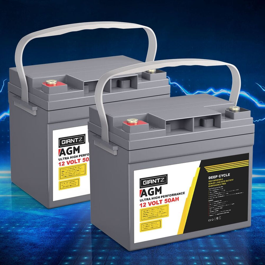 BATTERY-C-AGM-50X2