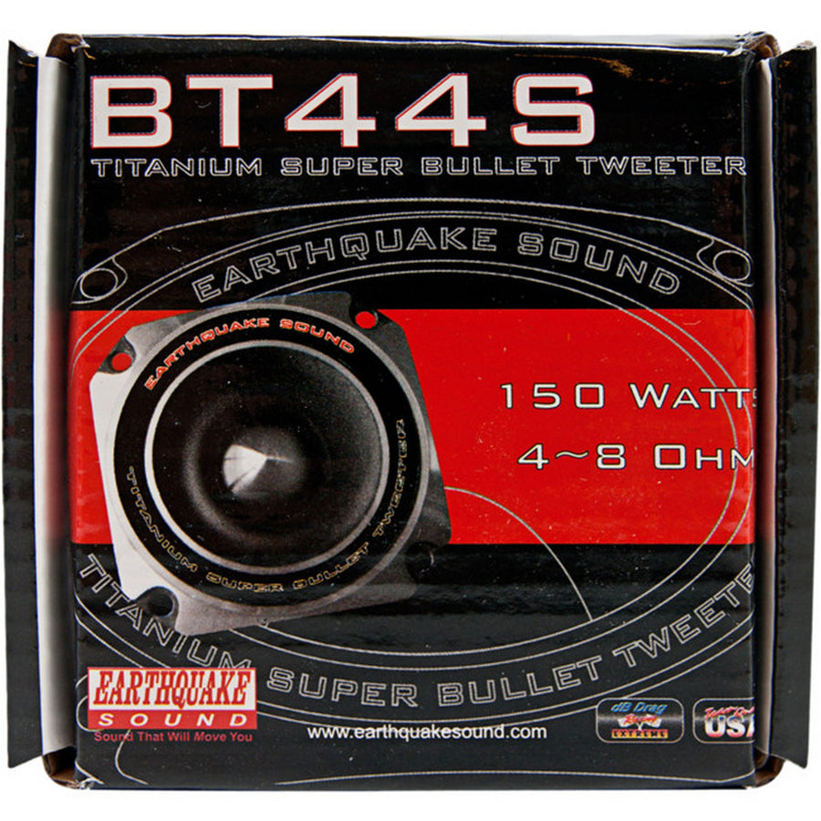 EARTHQUAKE BT44S 150Watts Heavy Duty Titanium Bullet Tweeter