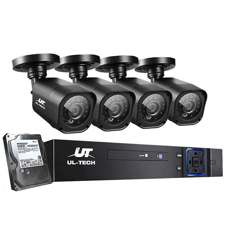 CCTV-4C-4S-BK-T