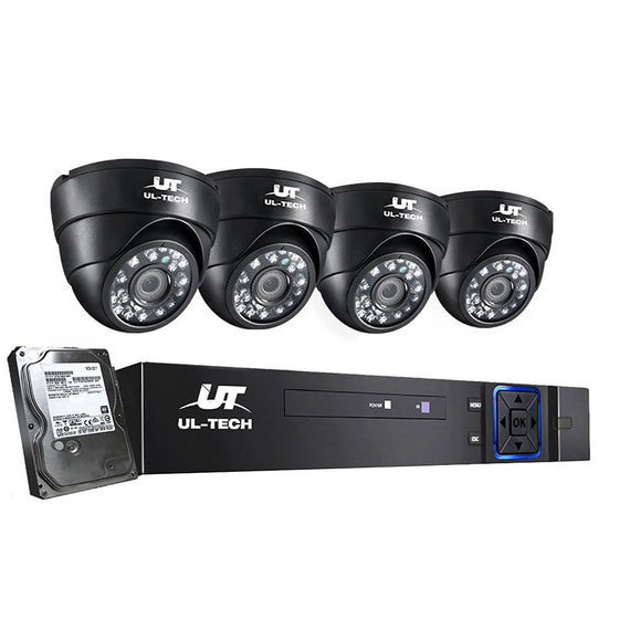 CCTV-8C-4D-BK-T