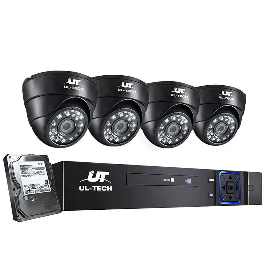 CCTV-8C-4D-BK-T